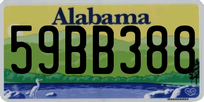 AL license plate 59BB388
