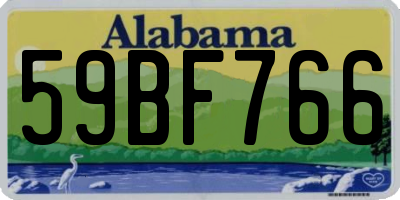 AL license plate 59BF766