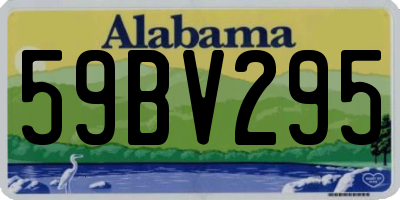 AL license plate 59BV295