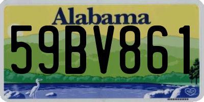 AL license plate 59BV861