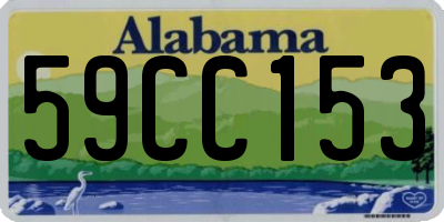 AL license plate 59CC153