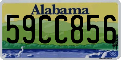 AL license plate 59CC856