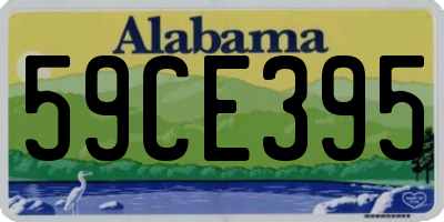 AL license plate 59CE395