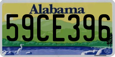 AL license plate 59CE396