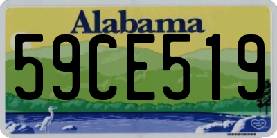 AL license plate 59CE519
