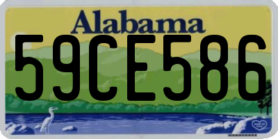 AL license plate 59CE586