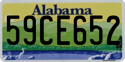 AL license plate 59CE652