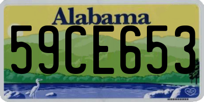 AL license plate 59CE653