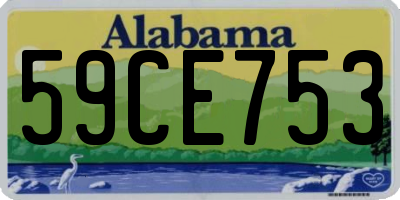 AL license plate 59CE753
