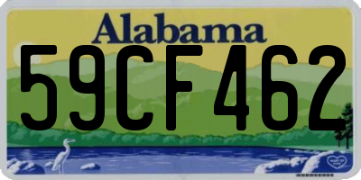 AL license plate 59CF462