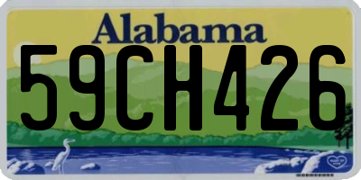 AL license plate 59CH426