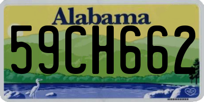 AL license plate 59CH662