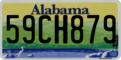 AL license plate 59CH879