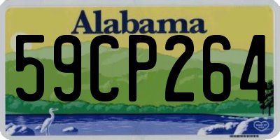 AL license plate 59CP264