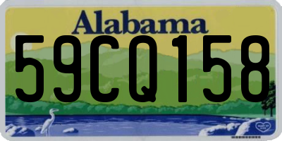 AL license plate 59CQ158