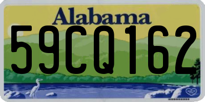 AL license plate 59CQ162