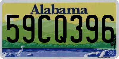 AL license plate 59CQ396