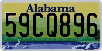 AL license plate 59CQ896