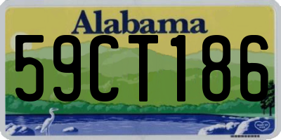 AL license plate 59CT186