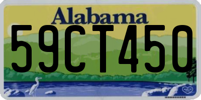 AL license plate 59CT450