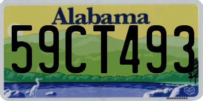 AL license plate 59CT493