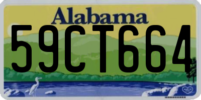 AL license plate 59CT664