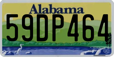AL license plate 59DP464