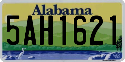 AL license plate 5AH1621
