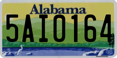 AL license plate 5AI0164