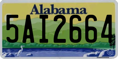 AL license plate 5AI2664