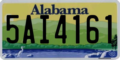 AL license plate 5AI4161