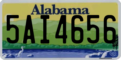 AL license plate 5AI4656