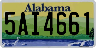 AL license plate 5AI4661