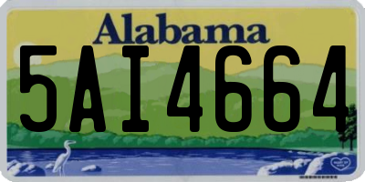AL license plate 5AI4664