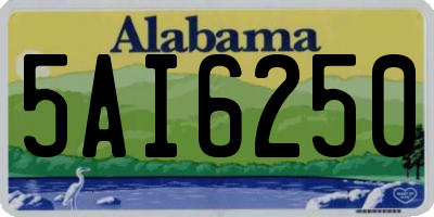 AL license plate 5AI6250