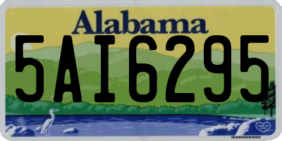 AL license plate 5AI6295
