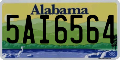 AL license plate 5AI6564