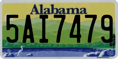 AL license plate 5AI7479