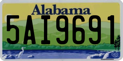 AL license plate 5AI9691