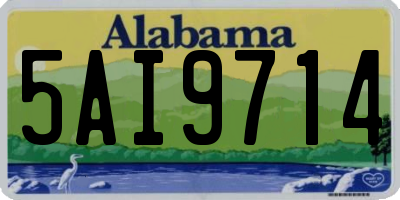 AL license plate 5AI9714
