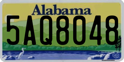 AL license plate 5AQ8048