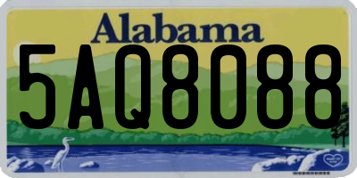 AL license plate 5AQ8088