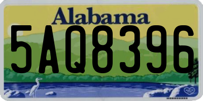 AL license plate 5AQ8396