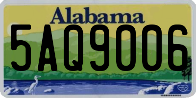 AL license plate 5AQ9006