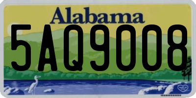 AL license plate 5AQ9008