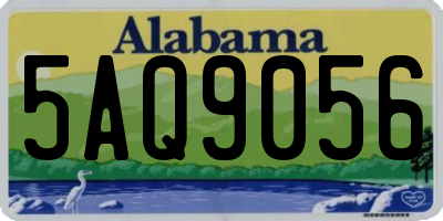 AL license plate 5AQ9056