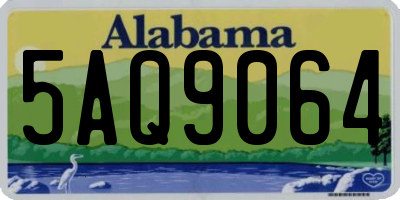 AL license plate 5AQ9064
