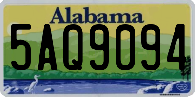 AL license plate 5AQ9094