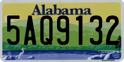 AL license plate 5AQ9132