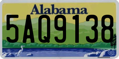 AL license plate 5AQ9138